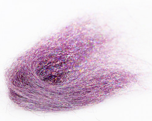 Dyed Holo Angel Hair, Violet UVR / 64
